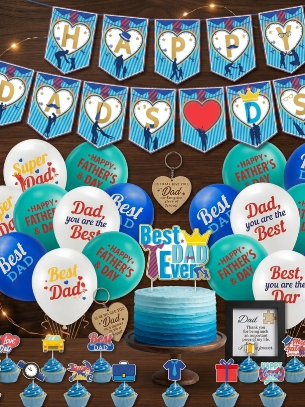 Set Party Decoration -Fathers Day/Birthday